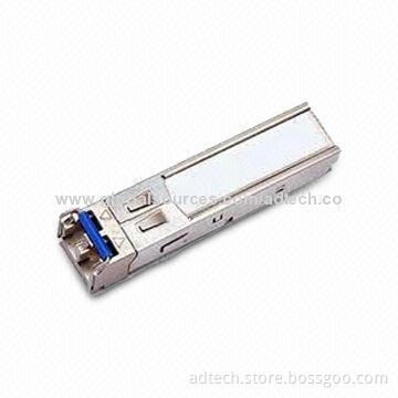 Fiber-optical SFP Module with Up to 155Mbps Data Rate and 3.3V Single Power Supply